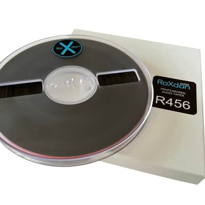 RoXdon R456 1/4" Reel to Reel Tape, Plastic 7" Spool (includes Leader Tape) image 2