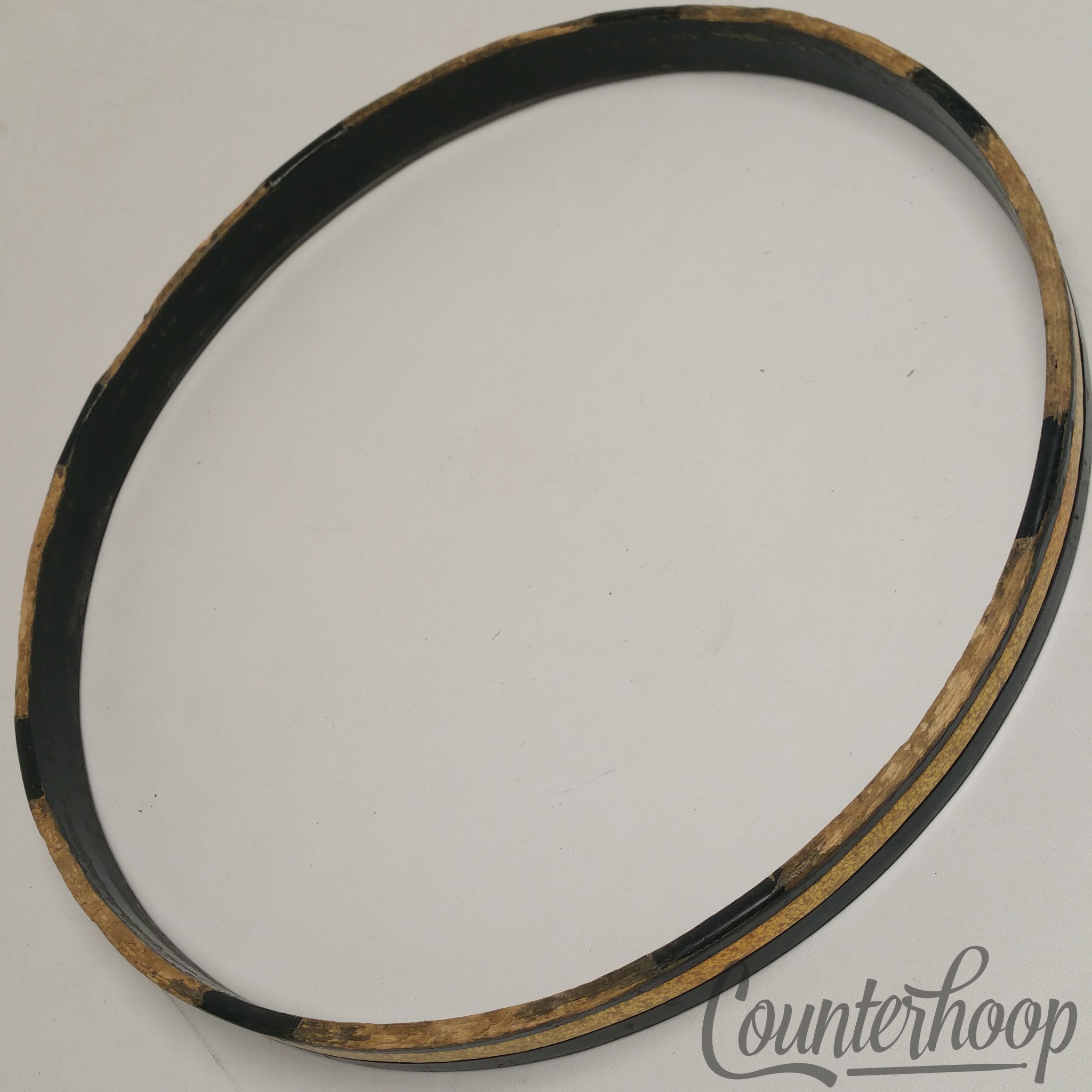 Slingerland 15"1-Ply Gold Sparkle Maple Wood Hoop/Rim Snare/Tom Drum 60s Batter — main photograph