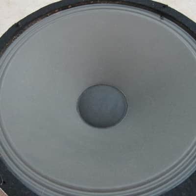 Goodmans Audiom 91/100 18" Vintage Woofer, Alnico Magnet Cast Frame, 8 ohms, Ex Condition, 100 Watts, Made in England 1960s - Blue / Gray image 5