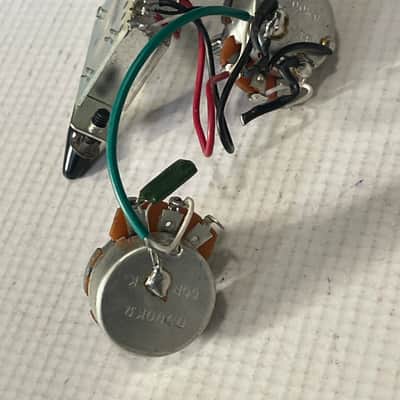 2000's Korean Ibanez RG320FM RG Series Guitar Factory Electronics Wiring, Volume Tone Pot Jack image 6