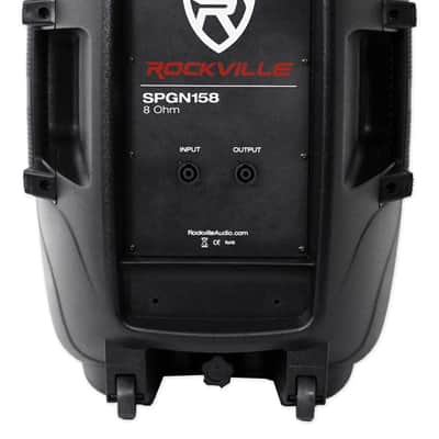 Rockville SPGN158 15" Passive 1600W DJ PA Speaker ABS Lightweight Cabinet 8 Ohm image 6