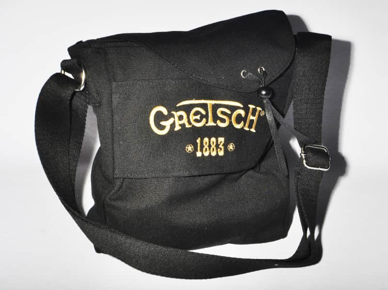 Gretsch Canvas Shoulder Strap Utility Bag 1883 Logo Lmt Edition image 1