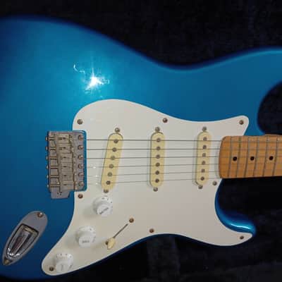Squier  Stratocaster  1987 Korea by Young Chan - Lake placid blue image 8