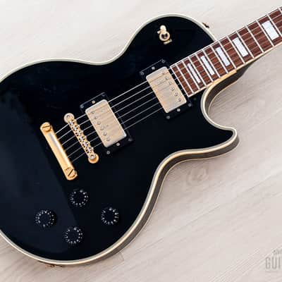 1998 Orville Les Paul Custom LPC-75 Black Beauty Gibson-Licensed, Japan Fujigen image 1
