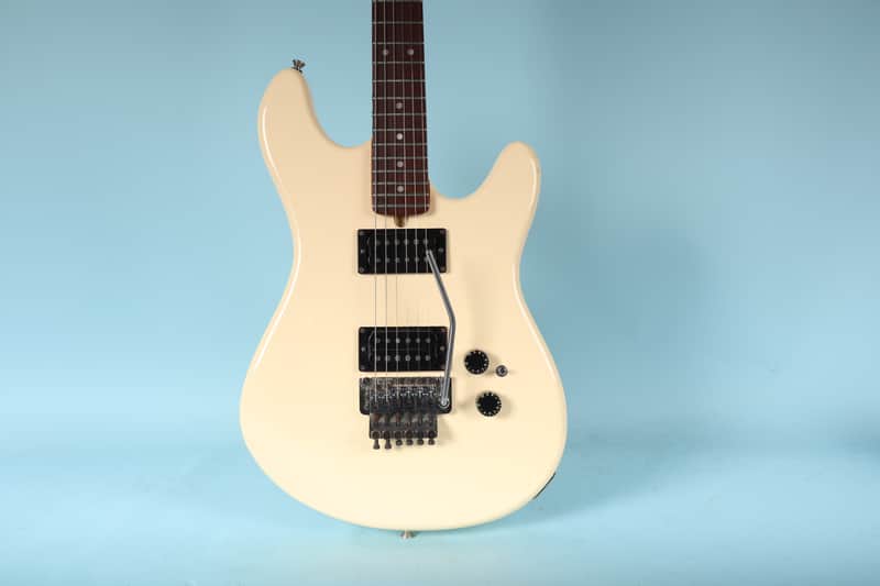 1980s Kramer Focus 2000 Made in Japan White Electric Guitar | Reverb