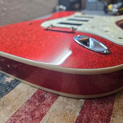 STRAT HYBRID THINLINE 2025 - RED SPARKLE DOUBLE BOUND image 5