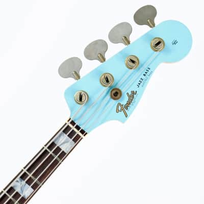 Fender Custom Shop Limited Edition 1966 Jazz Bass Journeyman Relic (Aged Daphne Blue/Matching Head) image 6