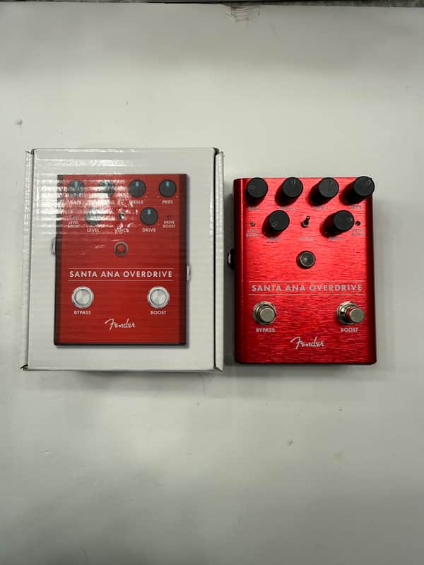 Fender Santa Ana Overdrive Boost Guitar Effect Pedal + Original Box image 1