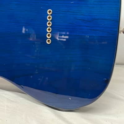 Fender Limited Edition Player Telecaster Plus Top Electric Guitar MIM - Made in Mexico - Blue Burst image 15