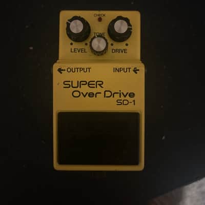 Boss SD-1 Super Overdrive 1981 - 1988 Made In Japan | Reverb