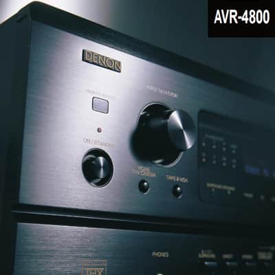 Denon AVR-4800 Receiver 125 Watts Per Channel Audiophile Performance - Rare and Special MIJ Classic image 1