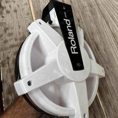 Roland PD-80 V-Pad 8" Single Zone Mesh Drum Pad 2010s - White electric drum set parts head pad image 3
