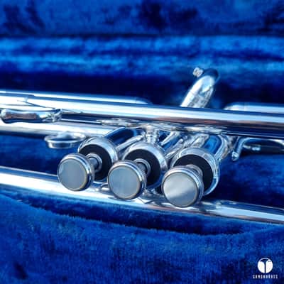 Vintage Bach Stradivarius 180 37 ML trumpet case mouthpiece gamonbrass image 22