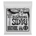 Slinky 8-String Nickel Wound Electric Guitar Strings 10-74 Gauge Extended Set .010, .013, .017, .030, .042, .054, .064, .074 Special-Tempered Tin-Plated Steel+Ni-Pltd Wrapped Hex-Core