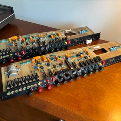 Pair! 2x Vintage 1980s Trident Trimix TR01 CB9244 Mic Pre Channel Strips Input Modules Neve image 5