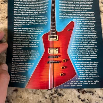 Hamer Price List 1998 standard studio artist eclipse phantom custom Mirage special cruise Bass  Californian Diablo Daytona Duo Tone chaparral 12 string image 4