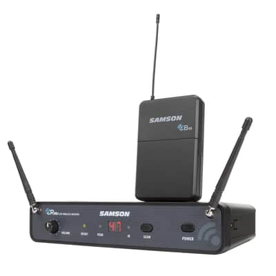 Mint Samson Concert 88x Guitar Wireless System Bundle with Samson WS5E Headset Windscreen 5-Pack & Polishing Cloth â€“ SWC88XBGT-K, K Band: 470â€“494 MHz image 2