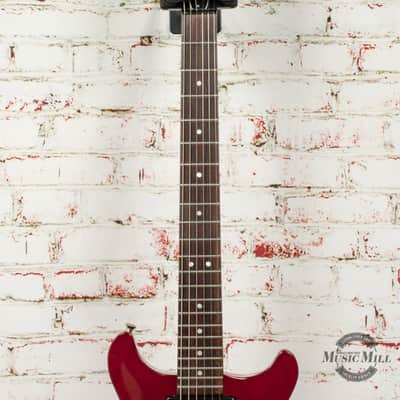 Hamer USA Artist DC Semi-Hollow Electric Guitar Trans Red (USED) x0397 image 3