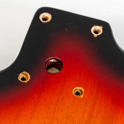 3-Tone Sunburst Stratocaster Body w/ Massive Route For Any Pickup Combo image 3