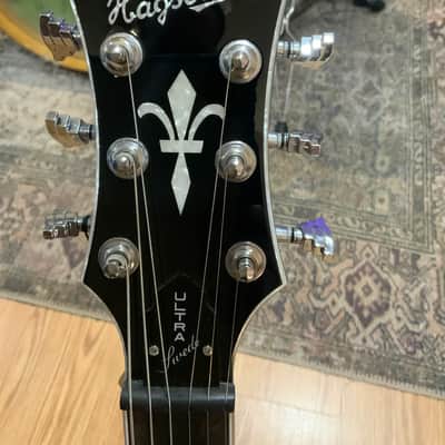 Hagstrom Ultra Swede Elec Guitar -Burgundy Burst image 10