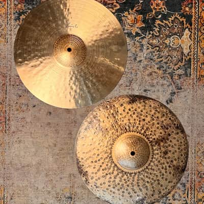 Paiste Traditional Medium Light 14" Hihats IMMACULATE 934 1212 g DON’T Pay $800! GORGEOUS Hihats image 1
