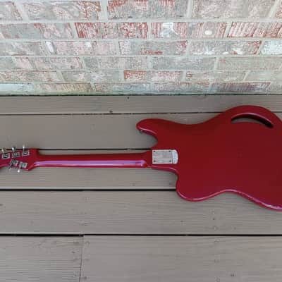 Vintage Circa 1965 Teisco TG-64 Electric Guitar! Japan, Monkey Grip! image 12