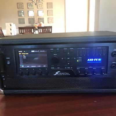 Fractal Audio Axe-FX III, Brand New FC-12 Controller and Rack Case