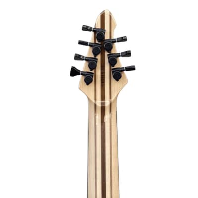 10S Spring BH Evertune/Bare Knuckle/Seymour Duncan Hyperswitch 7 String Baritone Electric Guitar – One Off 5A Maple Poplar image 7
