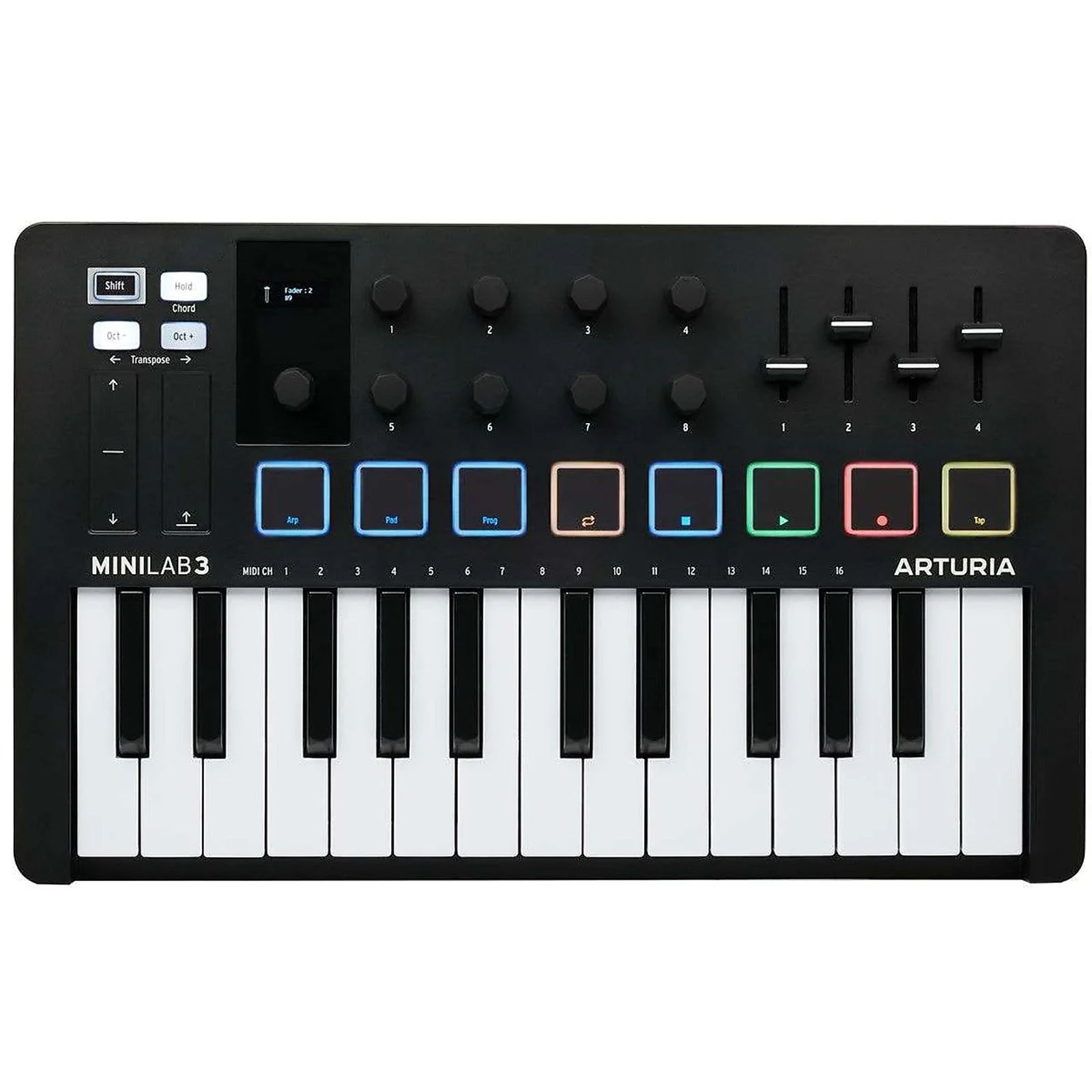 Arturia MiniLab MKIII 25-Key MIDI Controller | Reverb