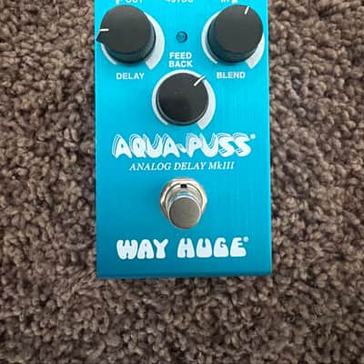 Way Huge WM71 Smalls Aqua-Puss Analog Delay MkIII 2018 - Present - Blue image 1