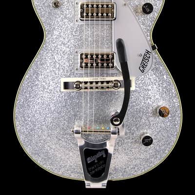 Gretsch G6129T-59 Vintage Select '59 Silver Jet with Bigsby 2025 - Silver Sparkle image 5