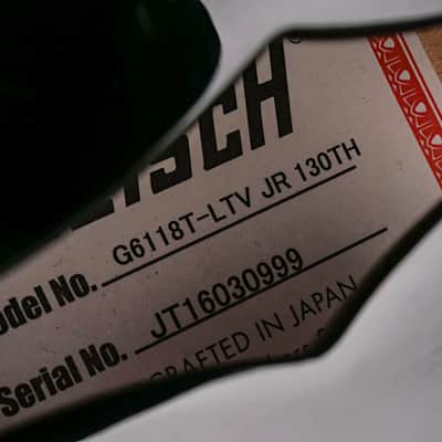 Gretsch G6118T-LTV 130th Ann. Jr. Guitar #JT16030999 image 7