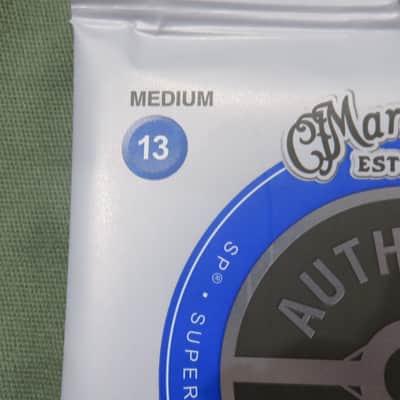 Martin & Co MA150 Authentic SP Medium .013-.056 80/20 Bronze Acoustic Strings image 3