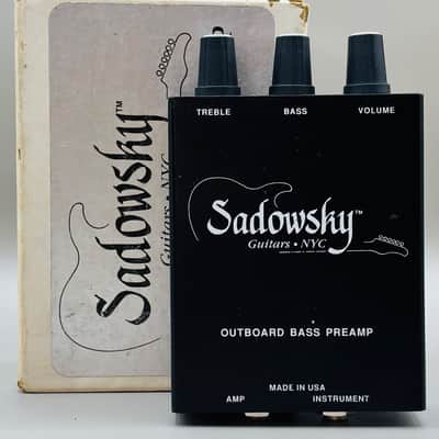 Reverb.com listing, price, conditions, and images for sadowsky-bass-preamp