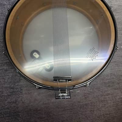 Slingerland 1950s 14x5 Solid Shell Black Diamond Pearl Late 1950s - BDP image 3