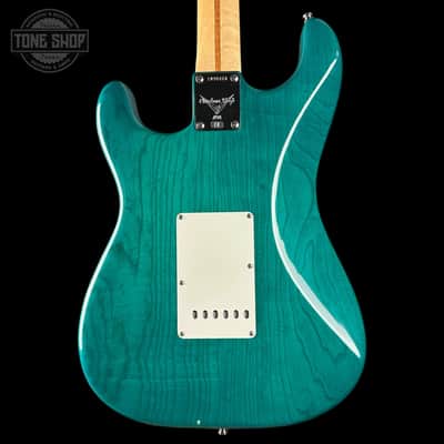 Used 2020 Fender Custom Shop Classic Player Strat Trans Blue w/Case TSU24597 image 14