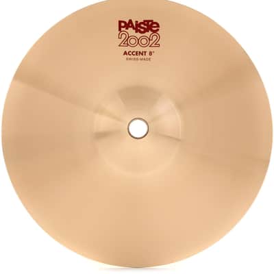 Paiste 8 inch 2002 Accent Cymbal - each image 1