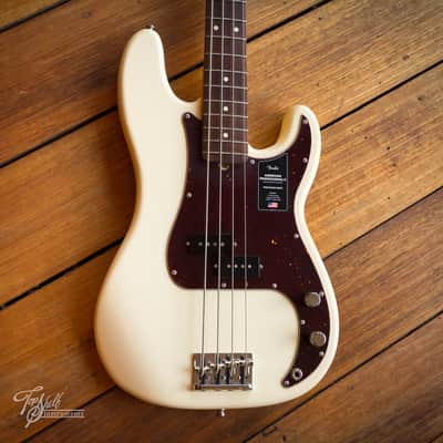 Fender American Professional II Precision Bass Olympic White 2021 image 1