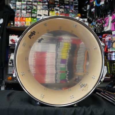 PDP Concept Maple Series 14" Floor Tom w/ Legs - Satin Charcoal Burst | 12x14" image 8