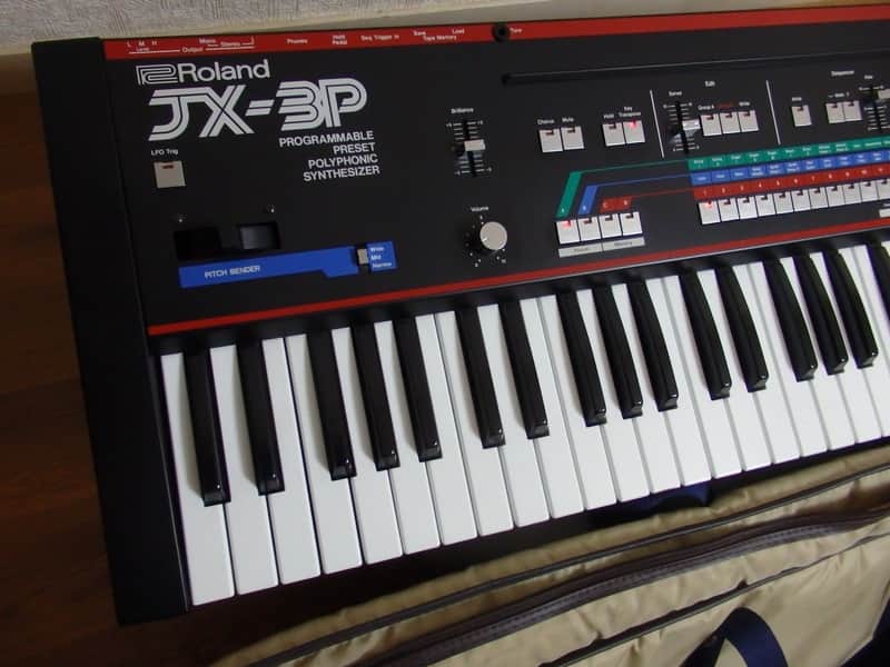 Roland JX-3P 61-Key Programmable Preset Polyphonic Synthesizer