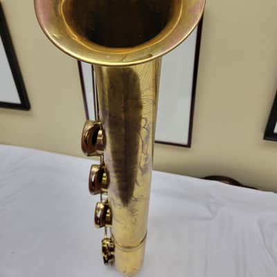 Selmer Mark VI Baritone Saxophone with Low A circa 1961, with Bam case image 6