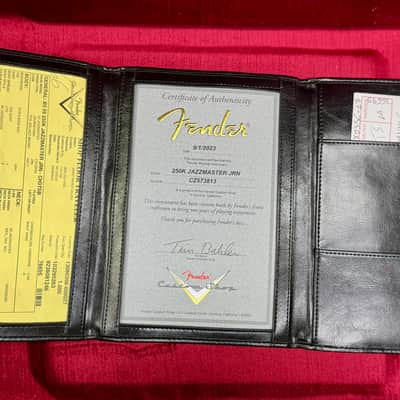 Fender Custom Shop 250K Jazzmaster JRN Relic - 2023 Clean w/ COA, OHSC & all case candy image 14