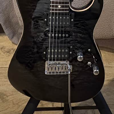 Tom Anderson Drop Top Shorty Quilt Maple 2016 Transparent Black Burst image 3