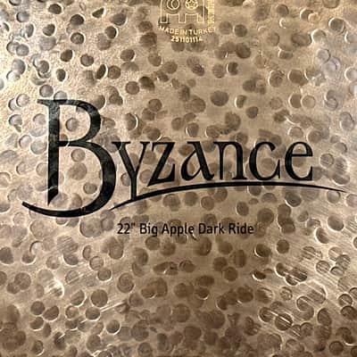22" Meinl Byzance Dark Big Apple Dark Ride Cymbal 2312g *Video* image 4