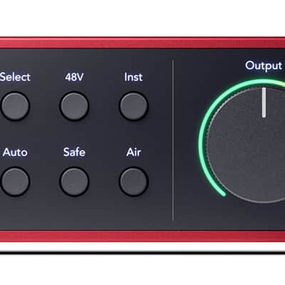 Focusrite Scarlett 2i2 4th Gen Studio Recording USB Audio Interface+Software image 3