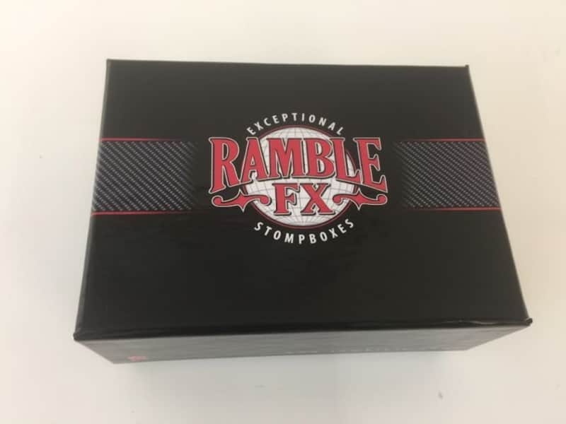 Ramble FX Kismet Analog Overdrive/Distortion Pedal w/ Original box & paperwork image 1