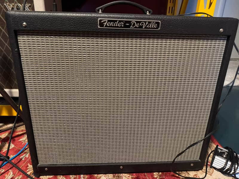 Fender Hot Rod DeVille 212 3-Channel 60-Watt 2x12" Guitar Combo 90s Black image 1