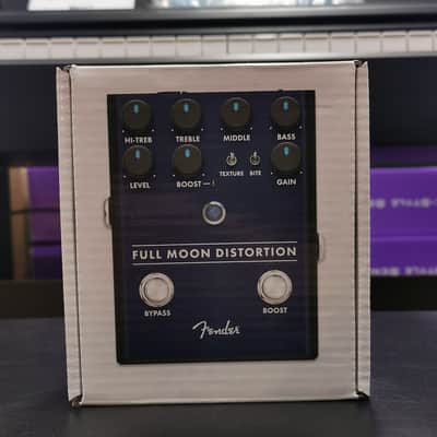 Fender Full Moon Distortion w/ Boost Guitar Effect Pedal - Blue image 6