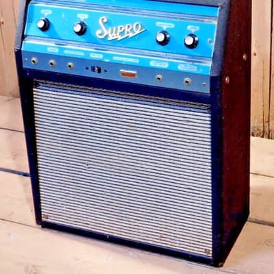 Vintage 1969 Supro / Valco Corsica Model S6622 1x12 Tube Combo Amp! image 1