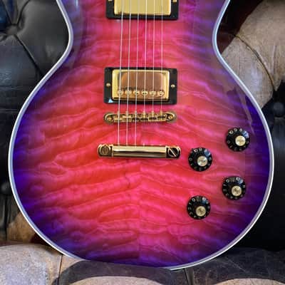 Gibson Custom Shop 1968 Les Paul Custom 7A Quilted Top Japanese Anniversary Order Nr MInt image 4